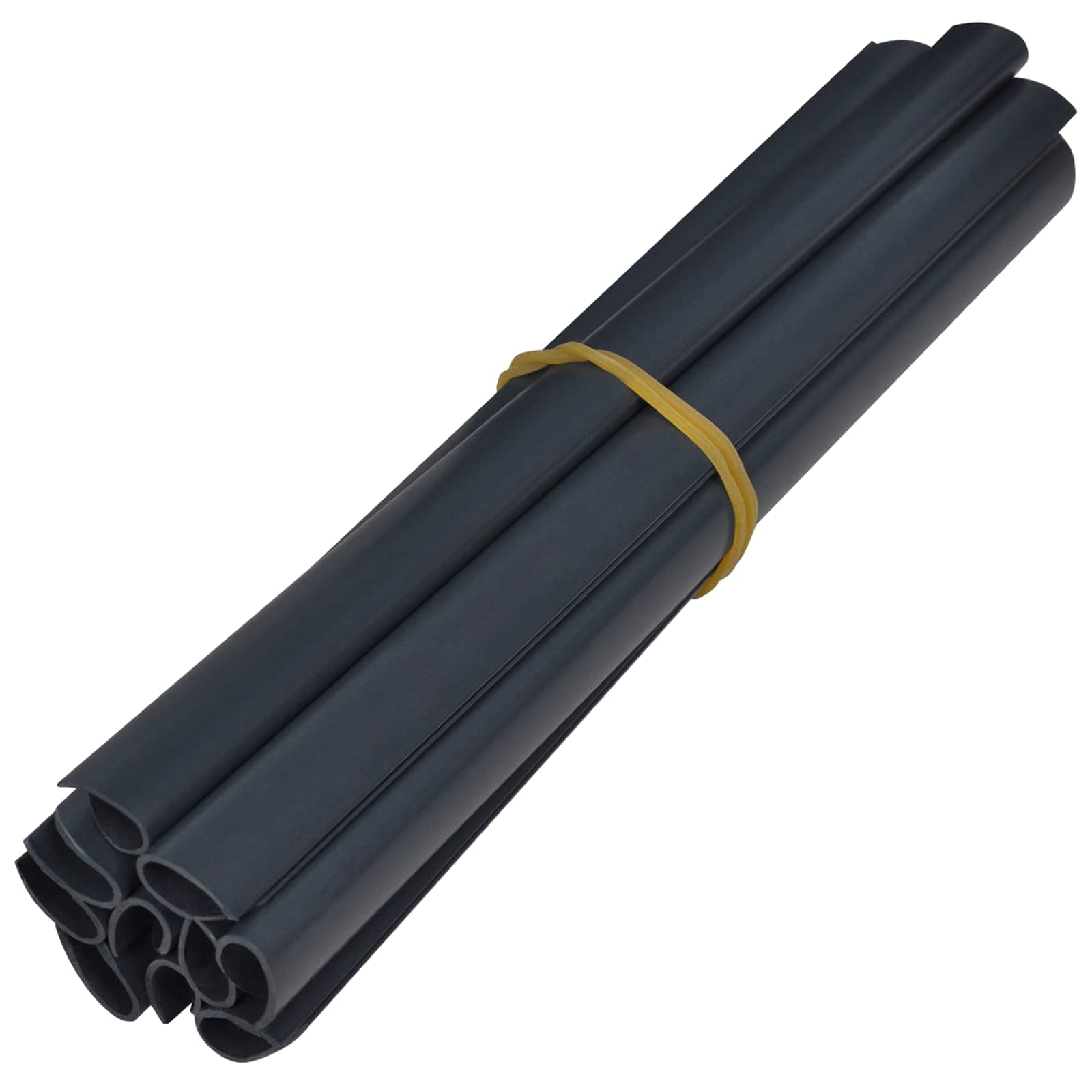 Sodo privatumo ekranai 2 pcs Tamsiai pilka 35 x 0.19 m PVC