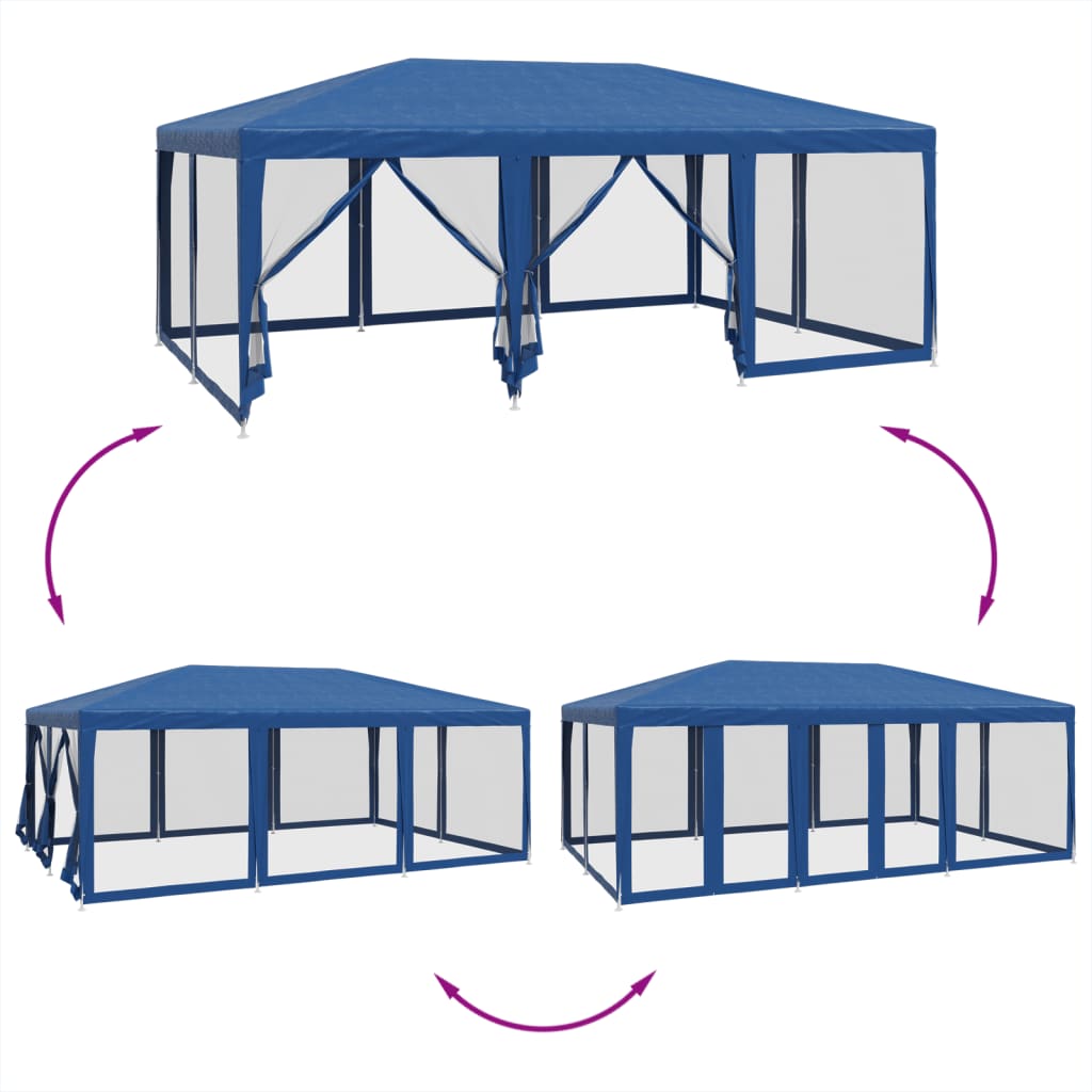 Event Tent JOULE, blue, 6x4m