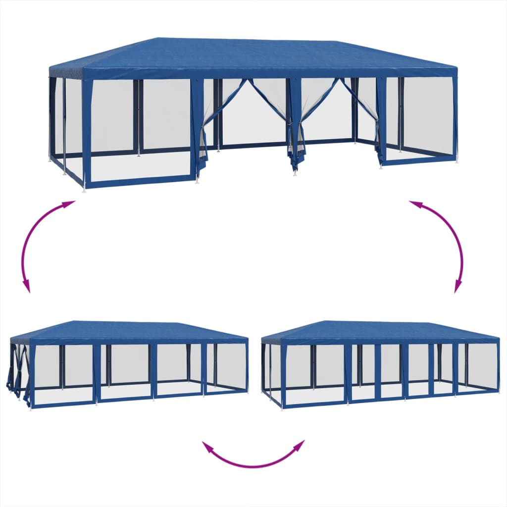 Event tent JOULE, blue, 8x4m