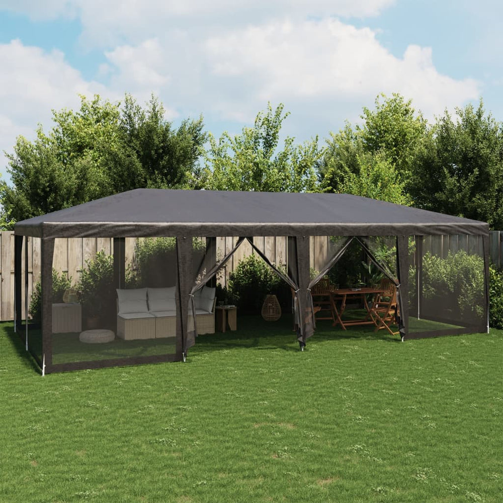 Proginė palapinė JOULE, antracito, 8x4m