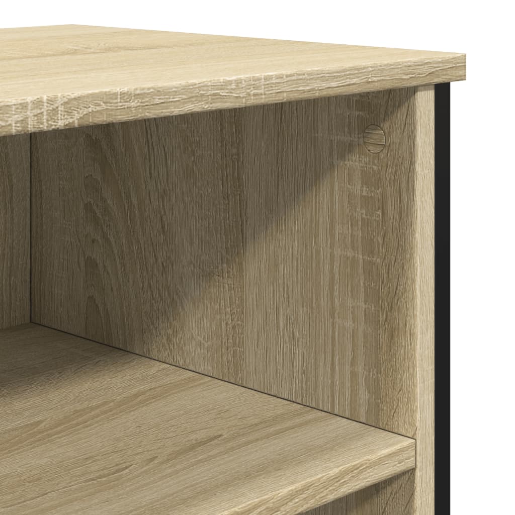 Sānu skapītis, ozolkoka, 91x35,5x74,5cm, apstrādāta koksne