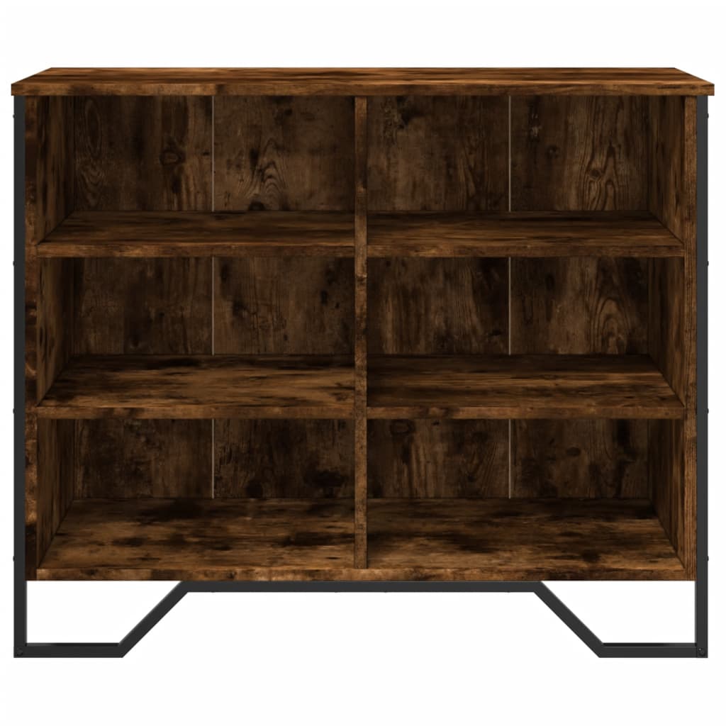 Sideboard, smoke oak, 91x35.5x74.5cm, wood