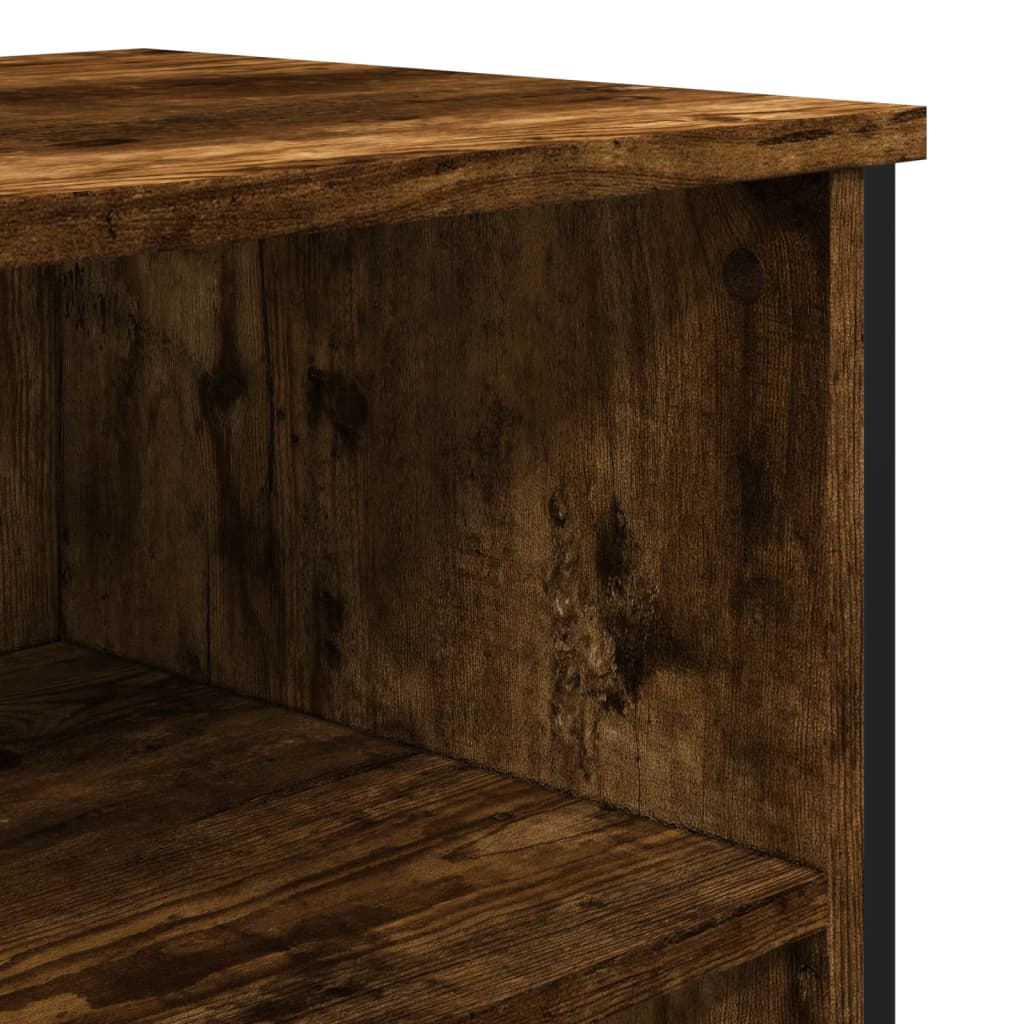 Sideboard, smoke oak, 91x35.5x74.5cm, wood