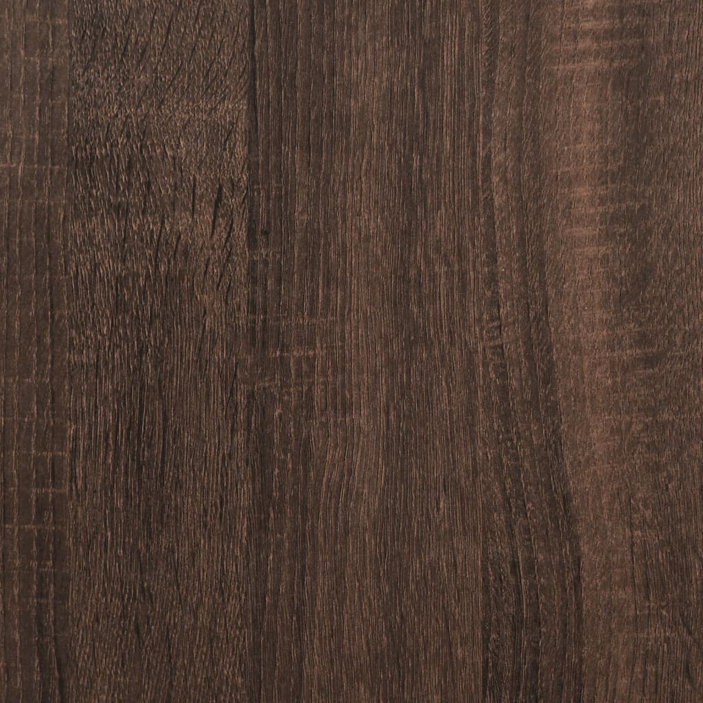 Komoda su stalčiais, ruda ąžuolo, 91x35,5x74,5cm, mediena