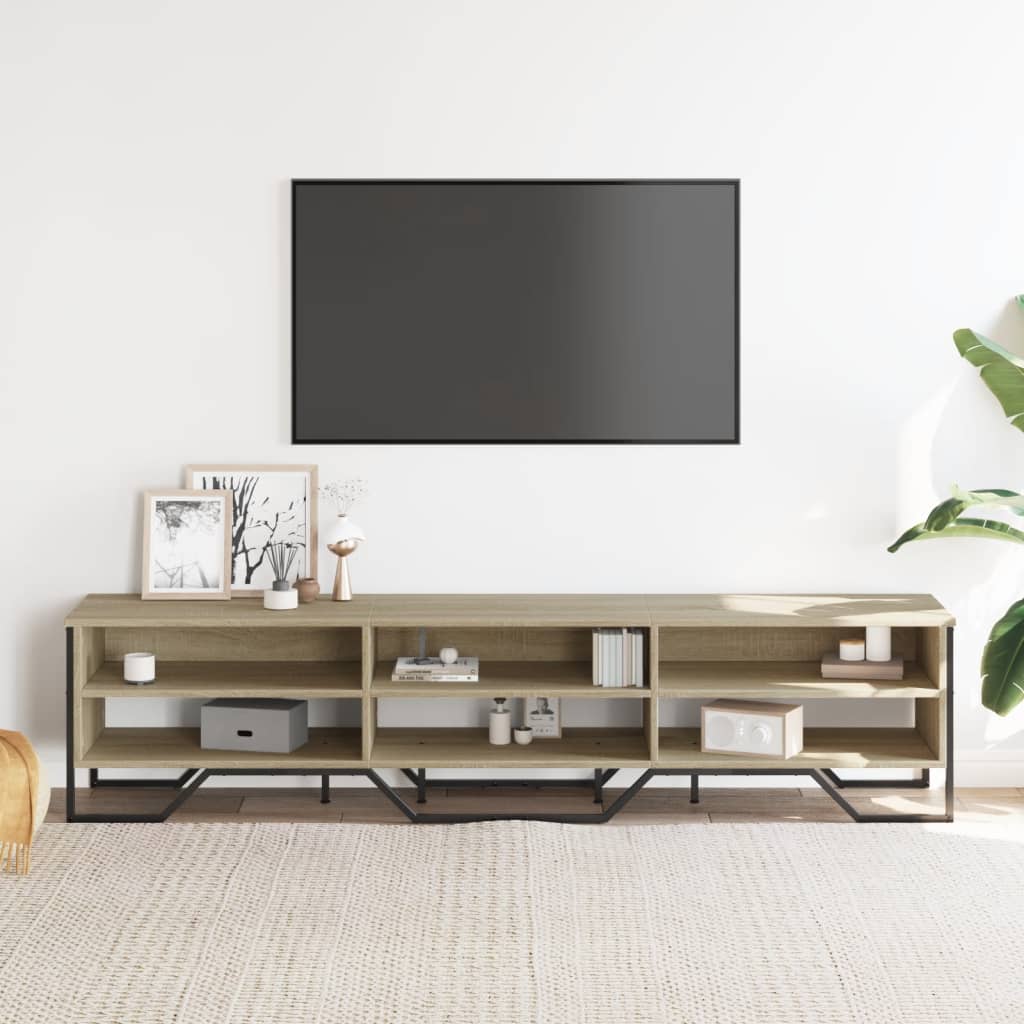 TV skapītis, ozolkoks, 180x34x41cm, apstrādāta koksne