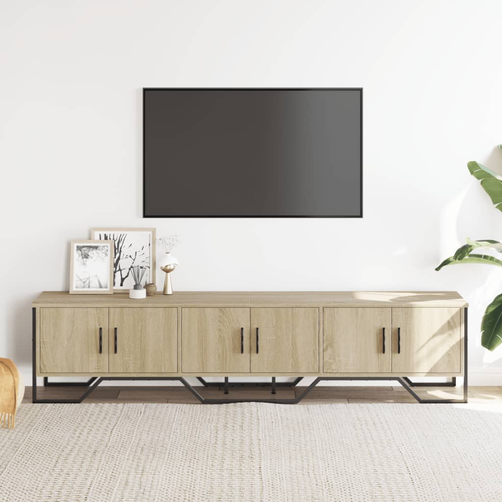 TV galds, ozolkoka, 180x34x41cm, apstrādāta koksne