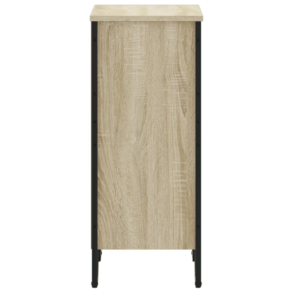 Grāmatu skapis, Sonoma ozols, 50x31x74,5cm, apstrādāta koksne