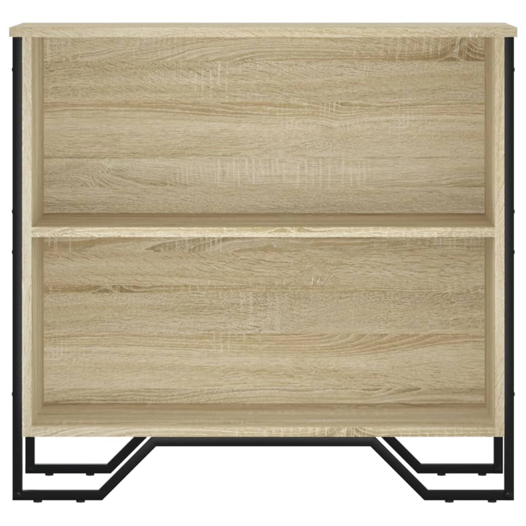 Grāmatu plaukts, sonomas ozols, 80x31x74,5cm, apstrādāta koksne