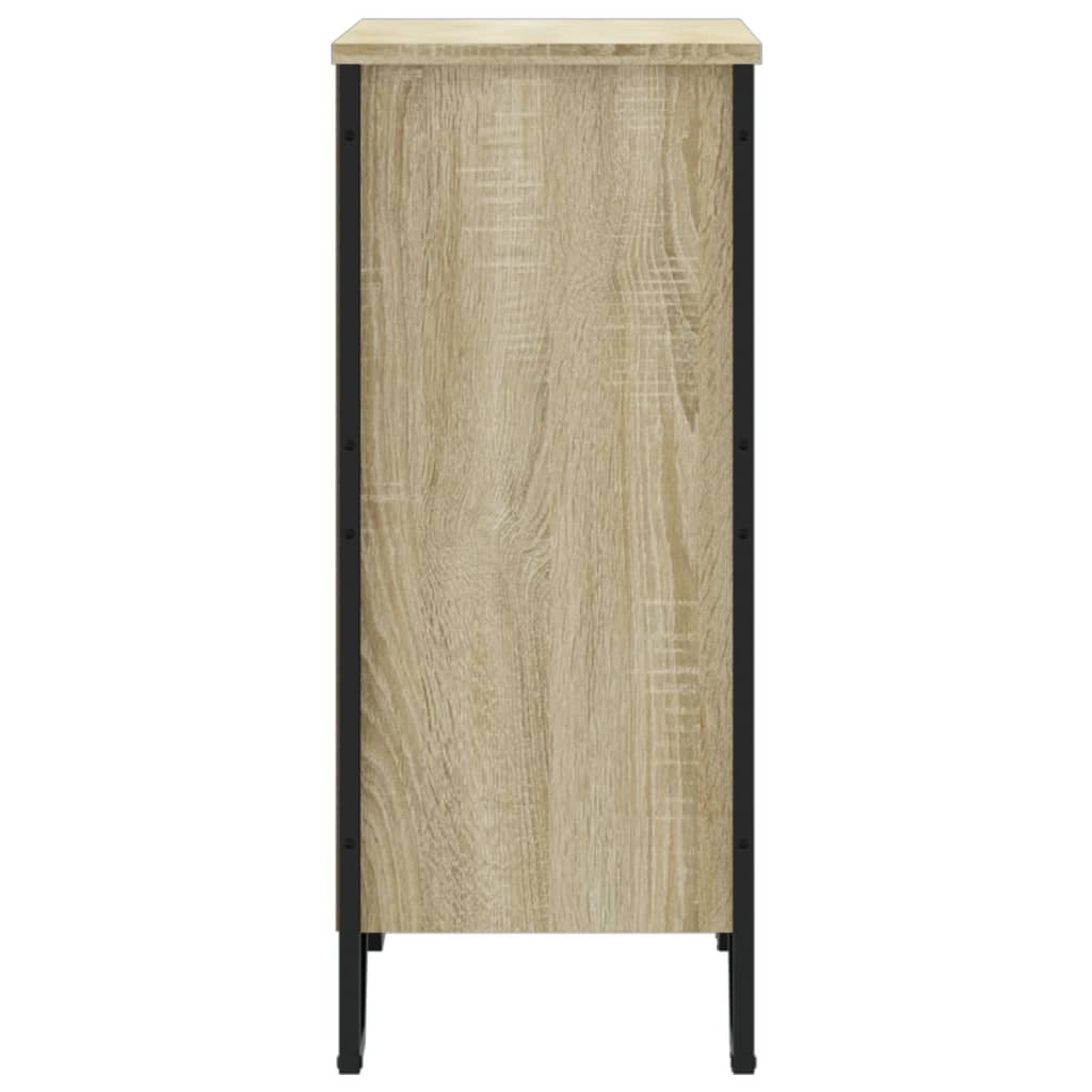 Grāmatu plaukts, sonomas ozols, 80x31x74,5cm, apstrādāta koksne