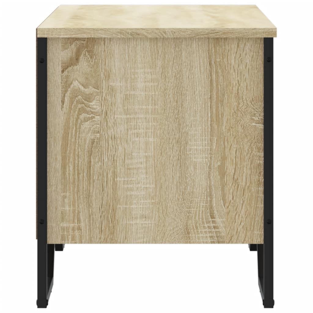 Shoe cabinet, sonoma oak, 90x38x45.5cm, engineered wood
