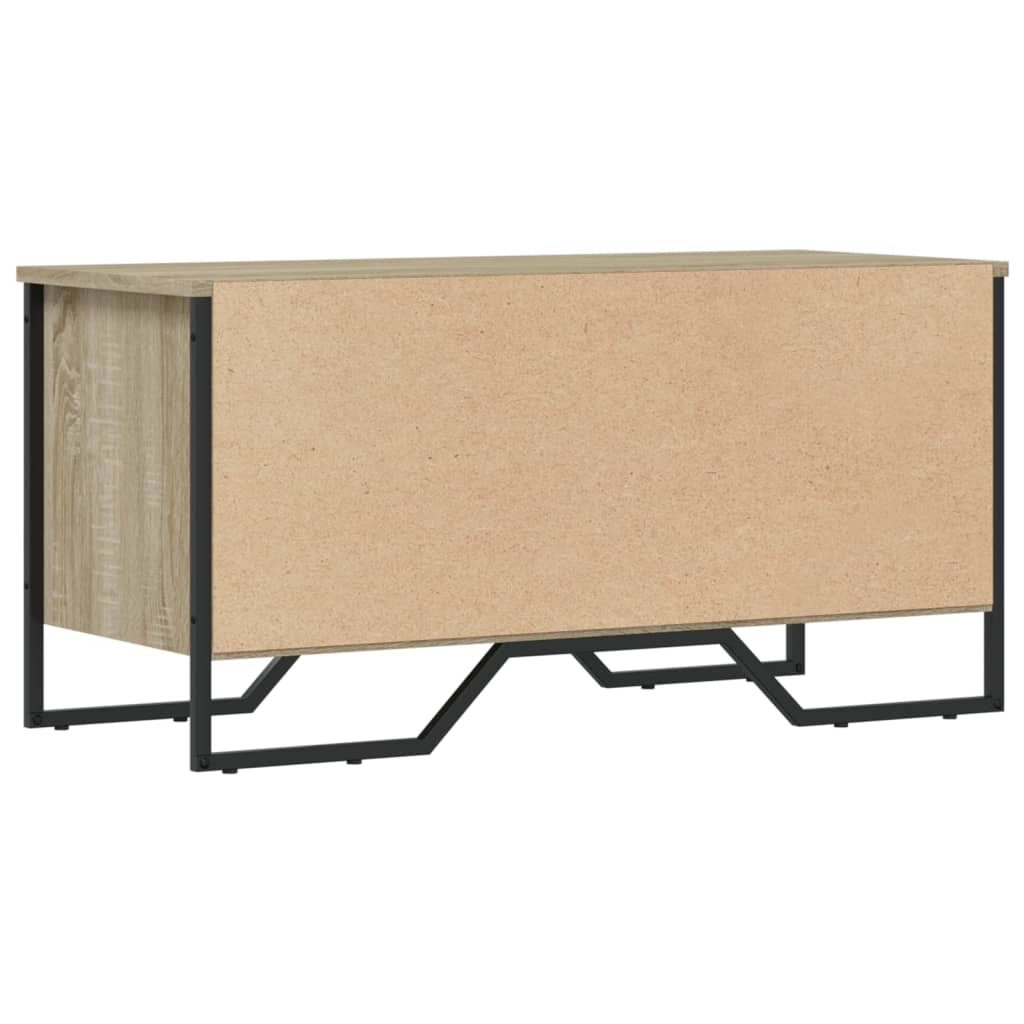 Shoe cabinet, sonoma oak, 90x38x45.5cm, engineered wood