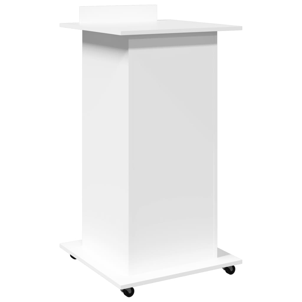 Tribūna su ratukais ir stalčiumi, 107cm.
