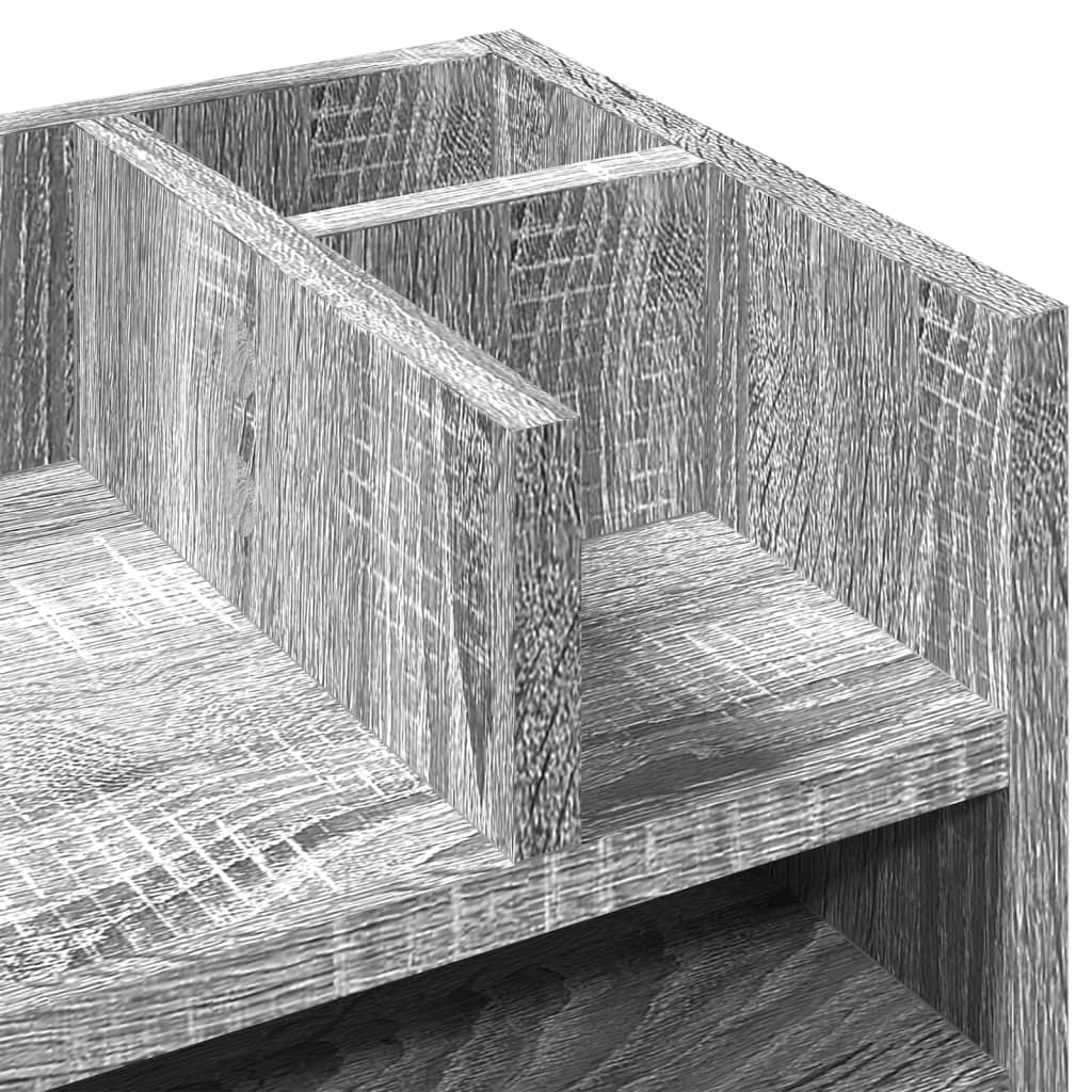 Rašomojo stalo lentyna, sonoma ąžuolo, 44,5x24x25cm, mediena