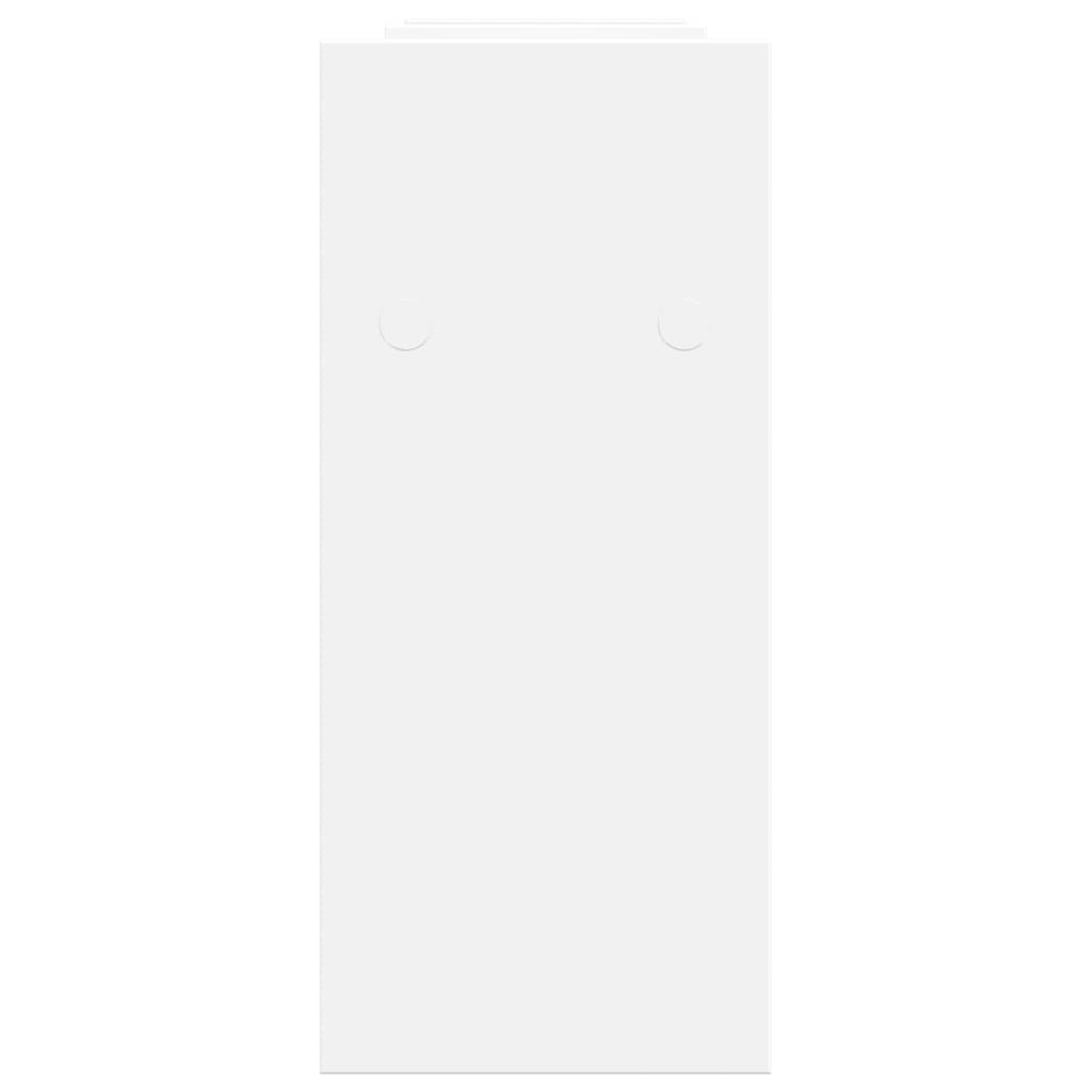 Rašomojo stalo lentyna, balta, 34,5x15,5x35,5cm, mediena