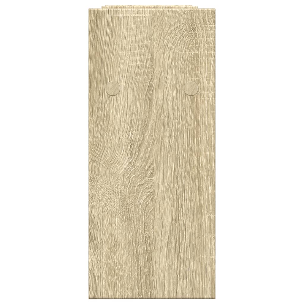 Rašomojo stalo lentyna, ąžuolo, 34,5x15,5x35,5cm, mediena