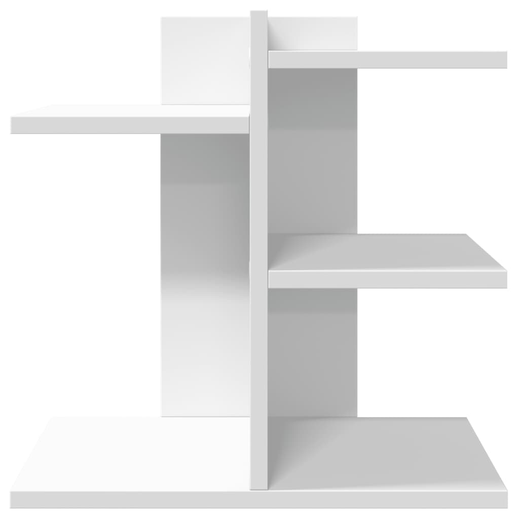 Desk shelf, white, 42x21.5x42cm, engineered wood