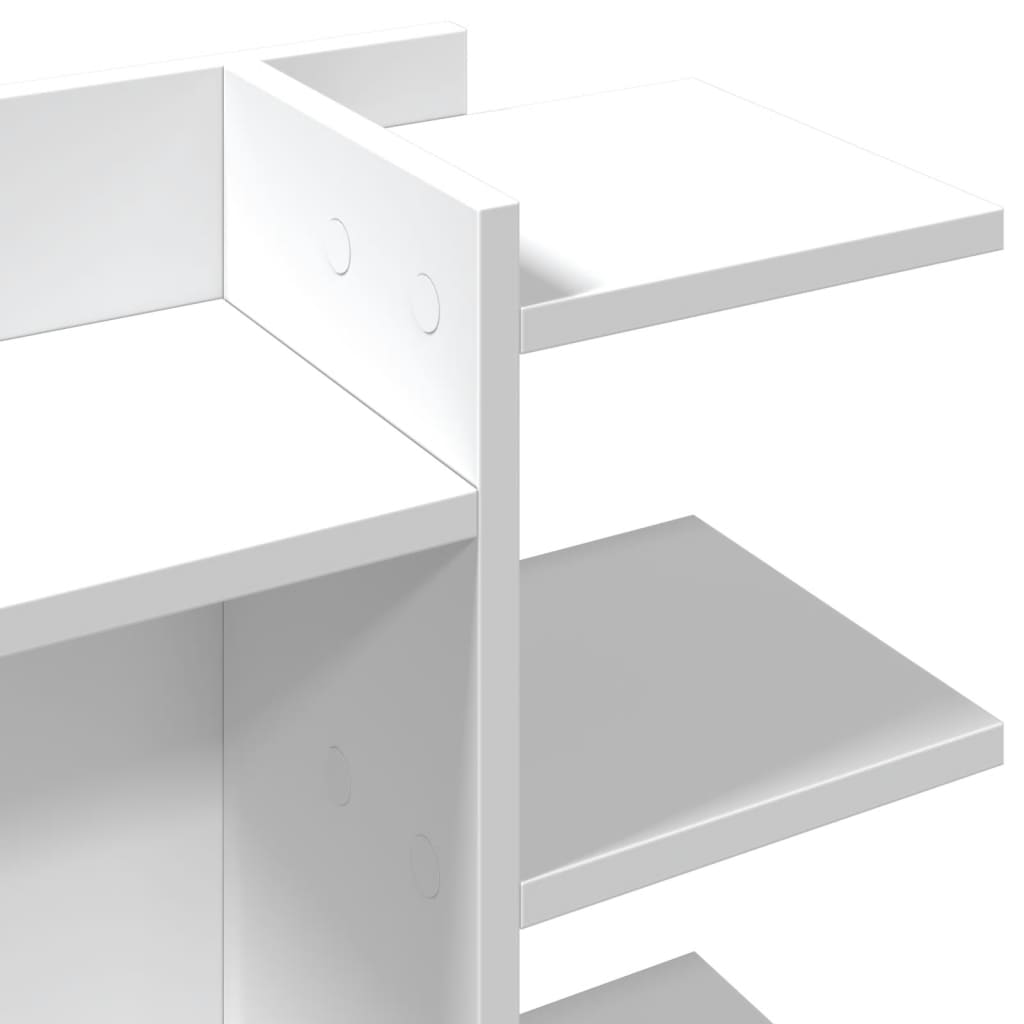 Desk shelf, white, 42x21.5x42cm, engineered wood