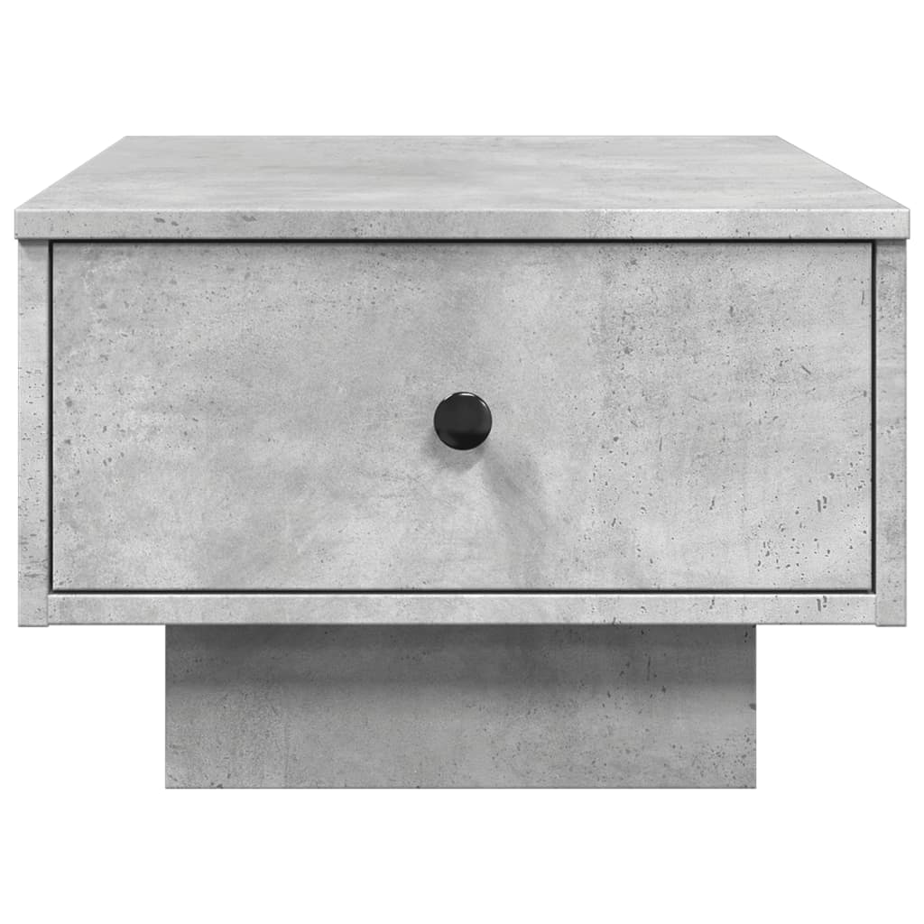 Coffee table, concrete grey, 60x45x31cm, engineered wood