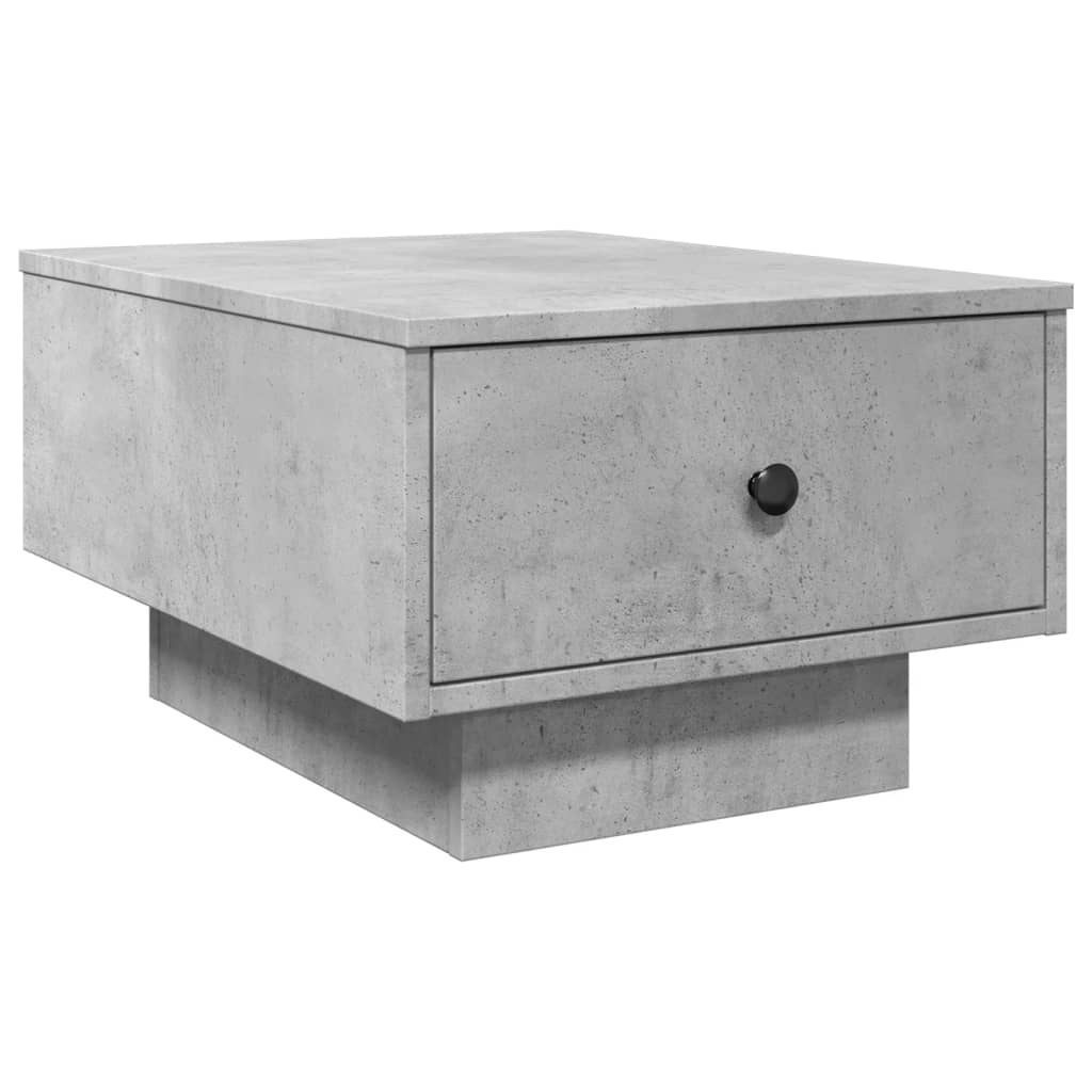 Coffee table, concrete grey, 60x45x31cm, engineered wood
