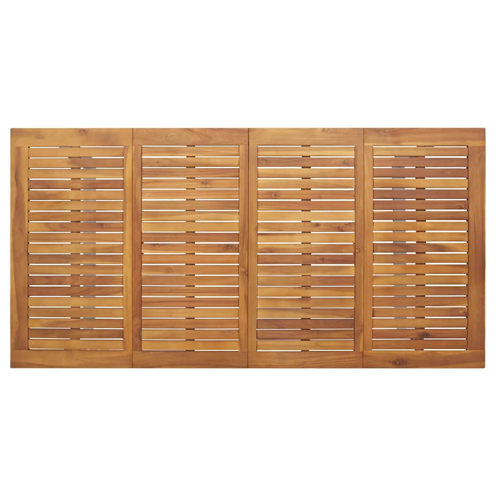 Sodo valgomojo komplektas 7 pcs Pilka ir ruda 180 x 90 x 75 cm