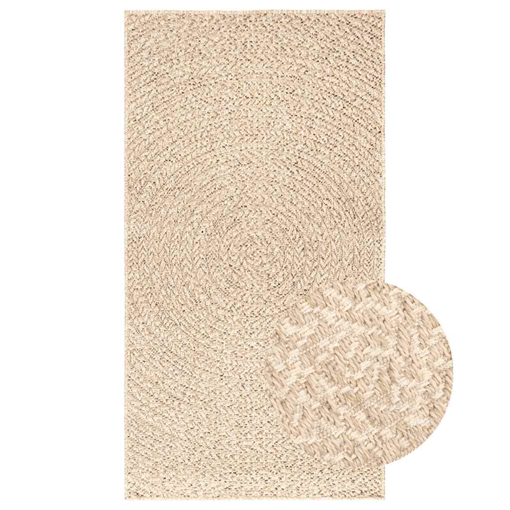 Rug ZIZUR, 60x110 cm, jute imitation, indoor and outdoor