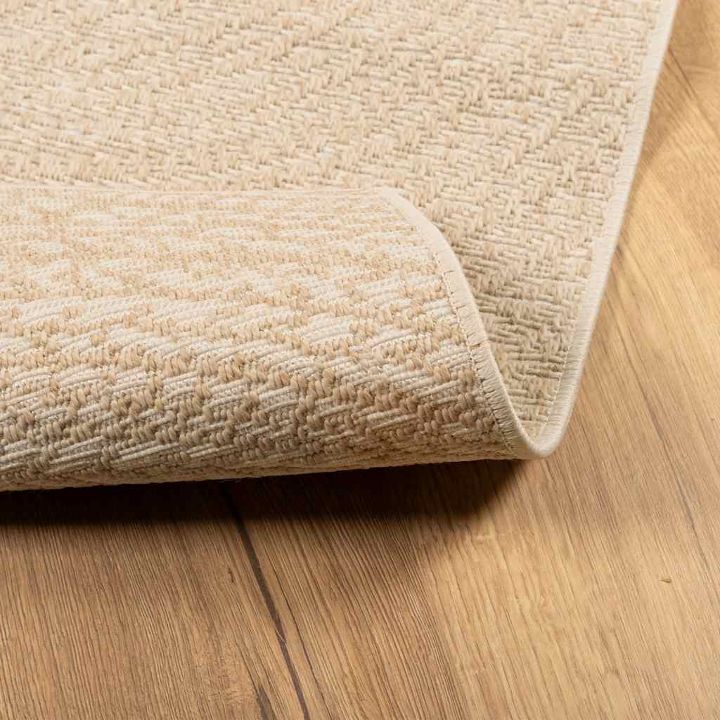 Rug ZIZUR, 60x110 cm, jute imitation, indoor and outdoor