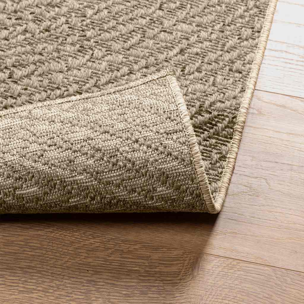 Rug ZIZUR, 160x230 cm, jute imitation, indoor and outdoor