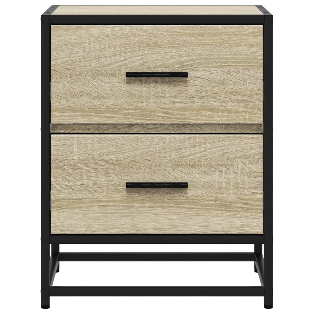 Bedside tables, 2 pcs., Sonoma oak, 40x31x50cm, wood