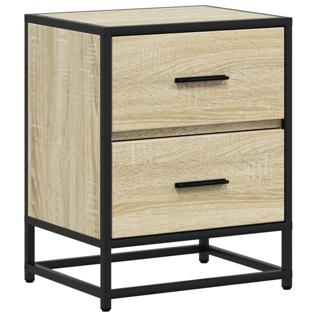 Bedside tables, 2 pcs., Sonoma oak, 40x31x50cm, wood