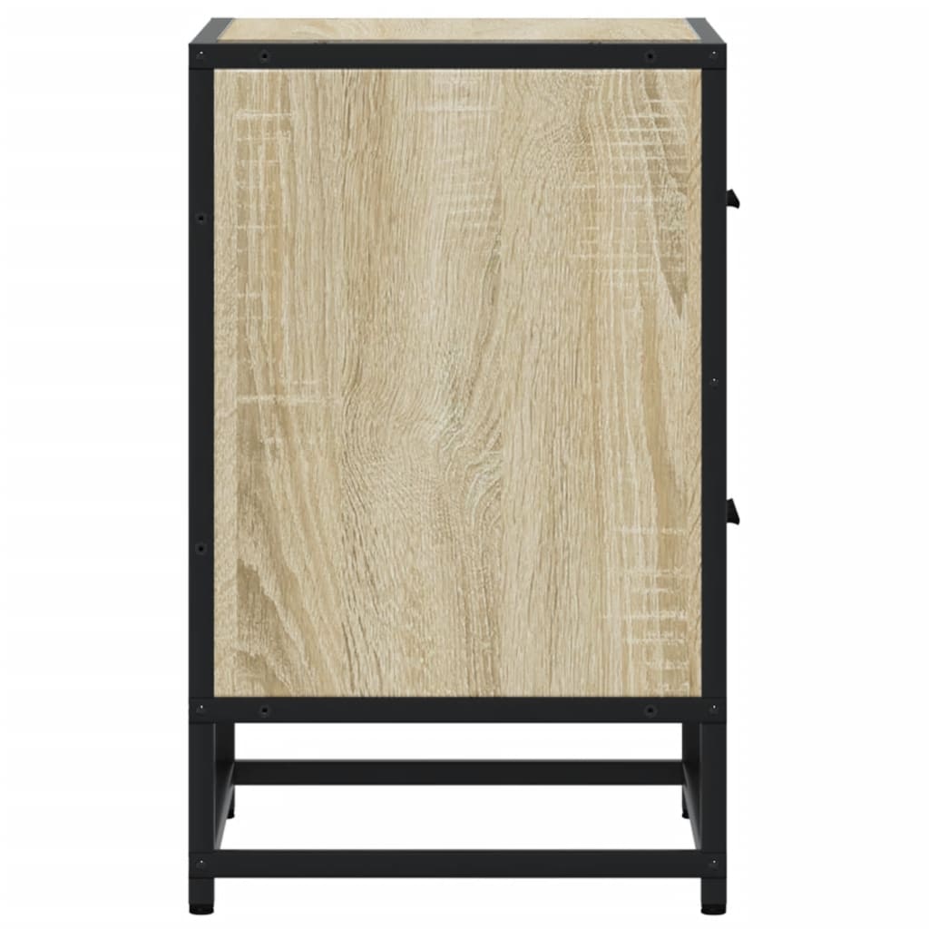 Bedside tables, 2 pcs., Sonoma oak, 40x31x50cm, wood