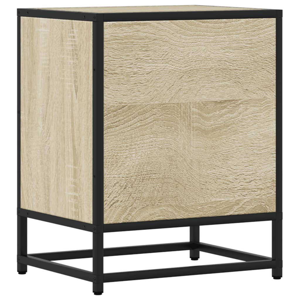 Bedside tables, 2 pcs., Sonoma oak, 40x31x50cm, wood