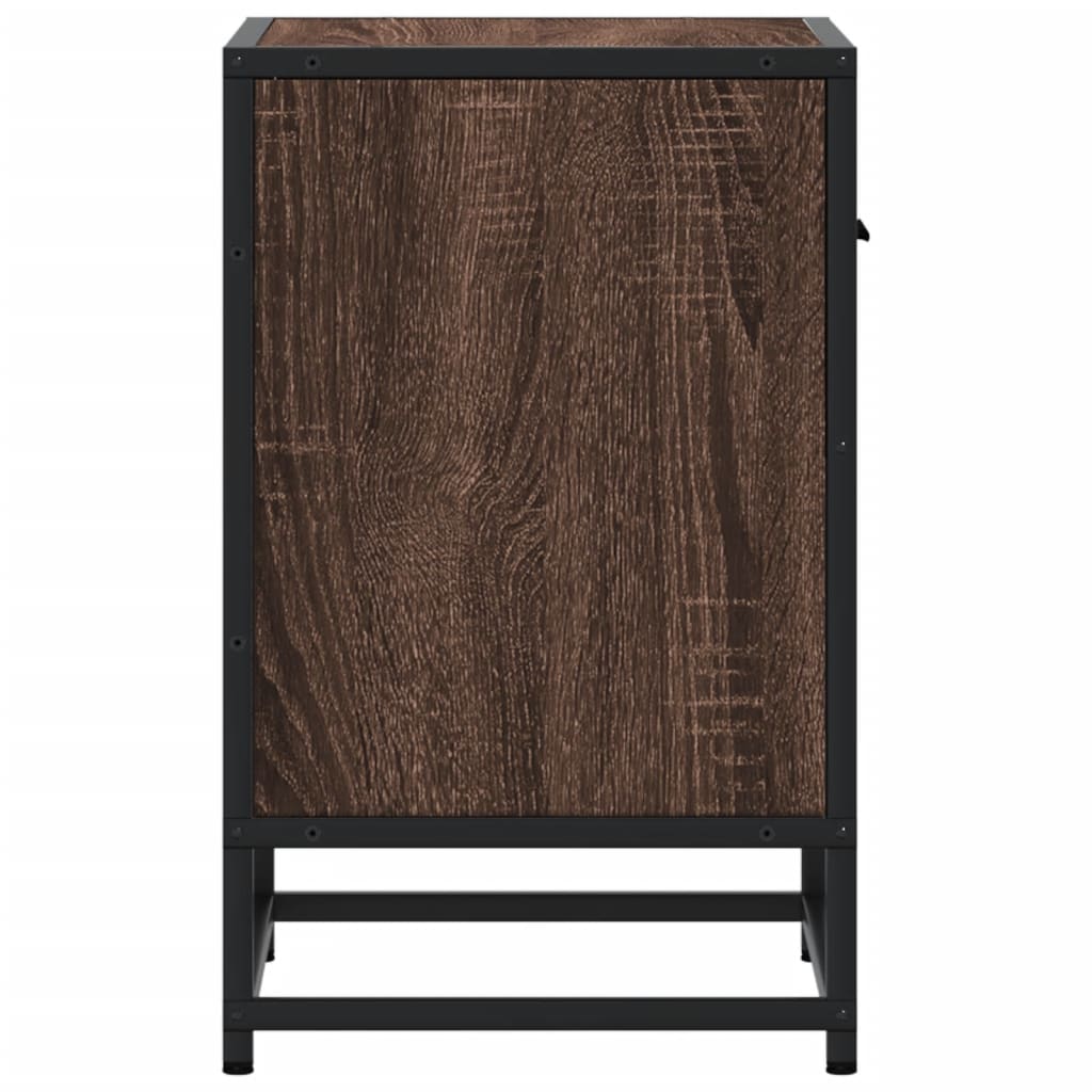 Nightstands, 2 pcs., brown oak, 40x31x50cm, wood
