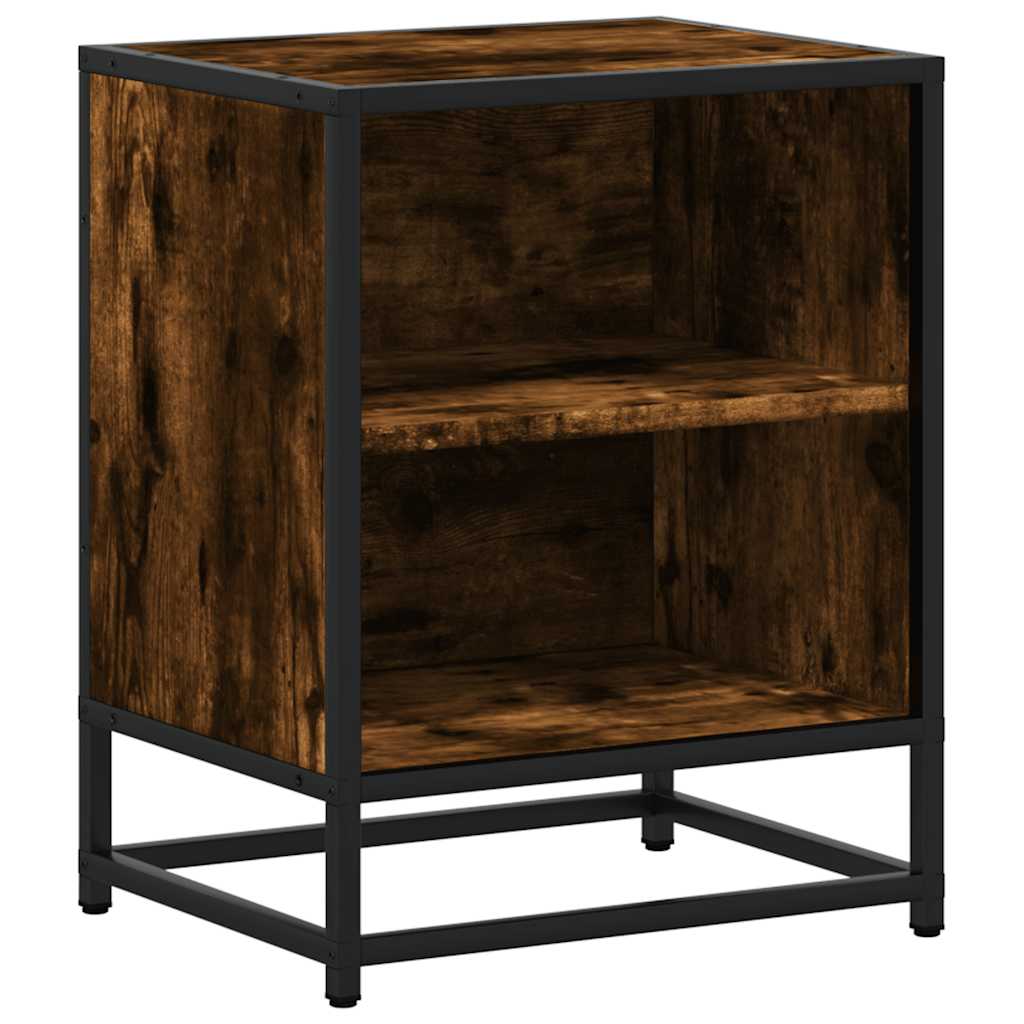 Bedside cabinets 2 pcs Smoked oak 40x31x50 cm
