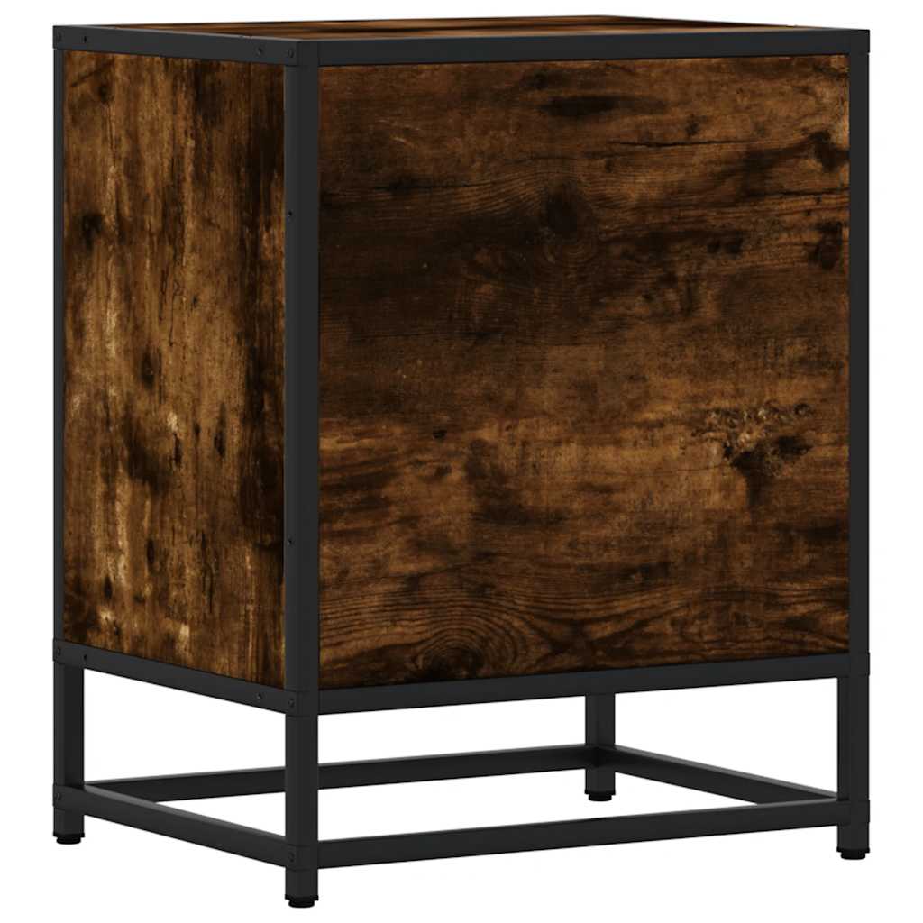 Bedside cabinets 2 pcs Smoked oak 40x31x50 cm