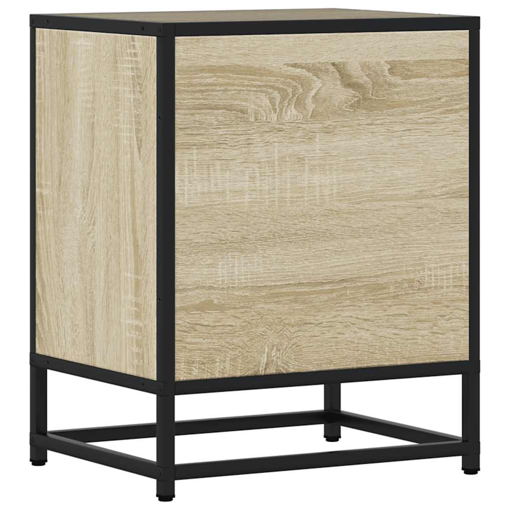 Bedside cabinets 2 pcs Sonoma oak 40x31x50 cm