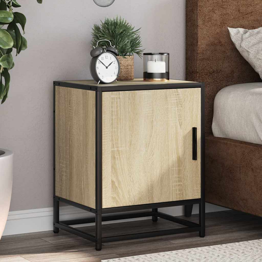 Bedside cabinets 2 pcs Sonoma oak 40x31x50 cm