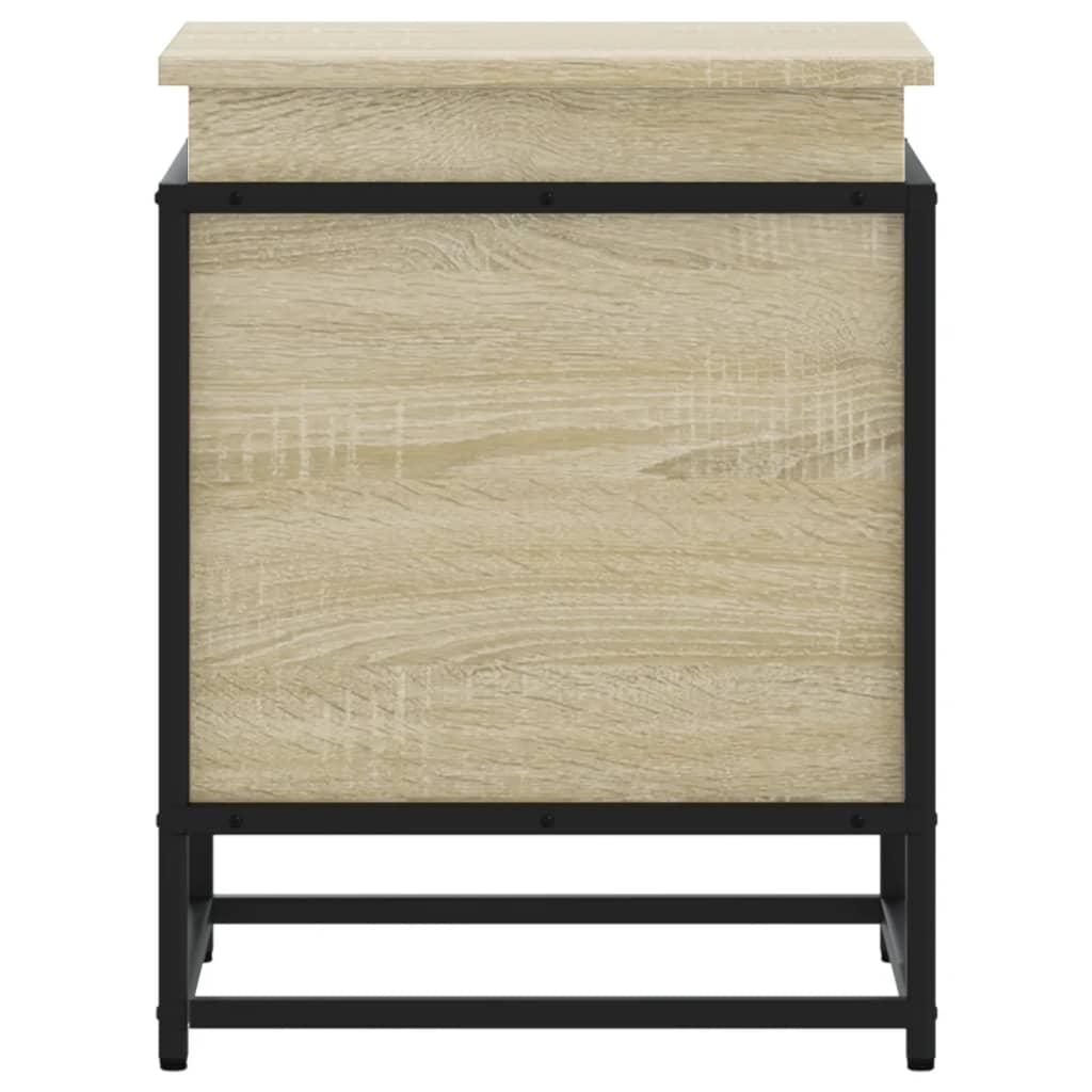 Box with lid, oak, 40x40x51.5cm, processed wood