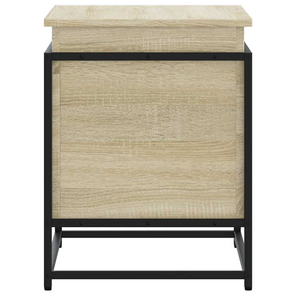 Trunk with lid, oak, 60x40x51.5cm, treated wood