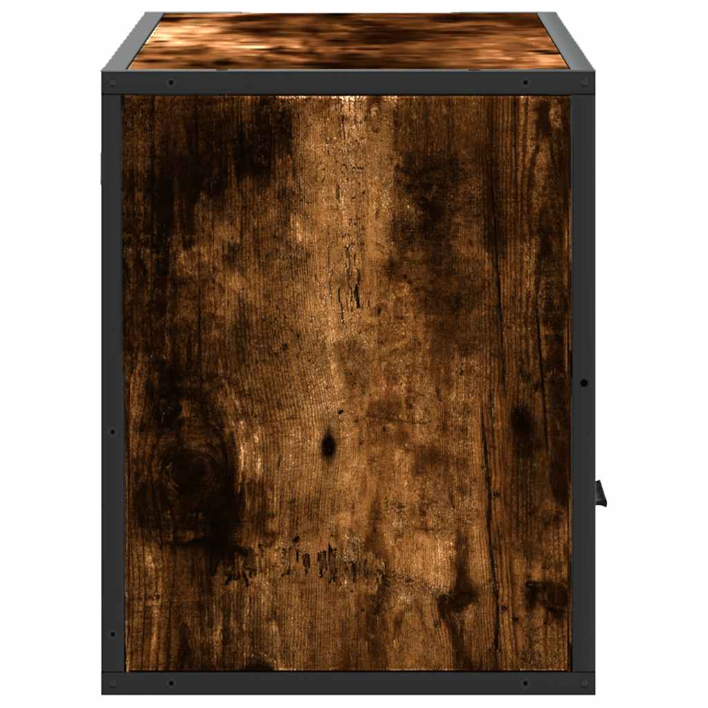 Televizoriaus spintelė, dūminė, 80x31x39,5cm, mediena/metalas