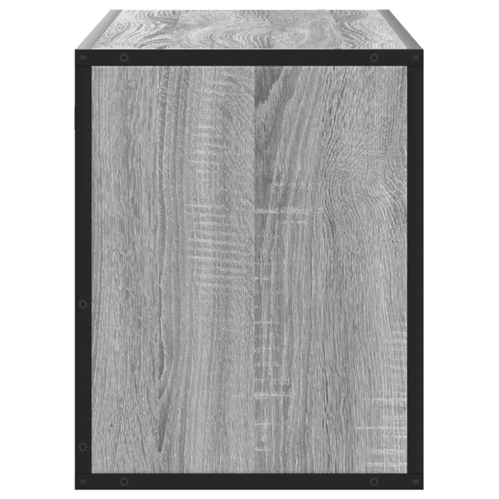 Televizoriaus spintelė, pilka, 100x31x39,5cm, mediena/metalas