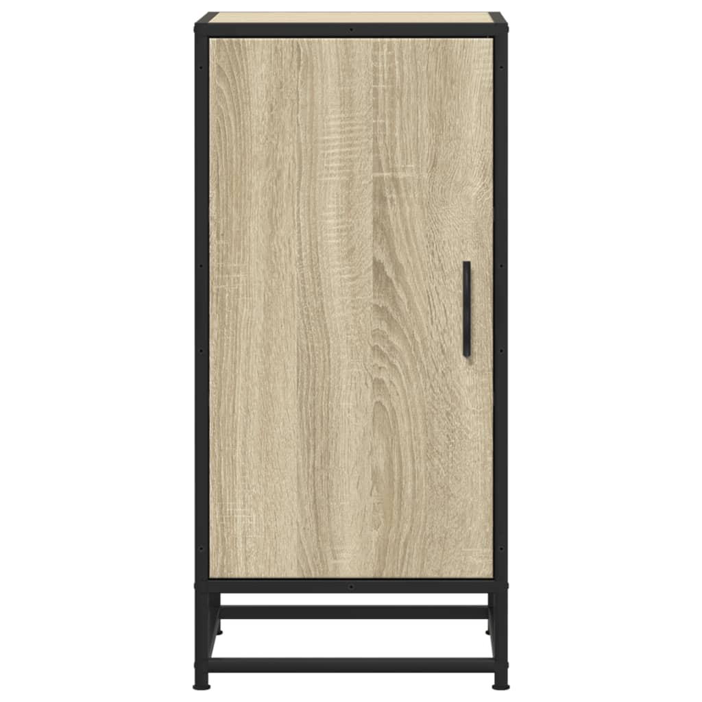 Sideboard, Sonoma Oak, 35.5x35x76cm, wood/metal