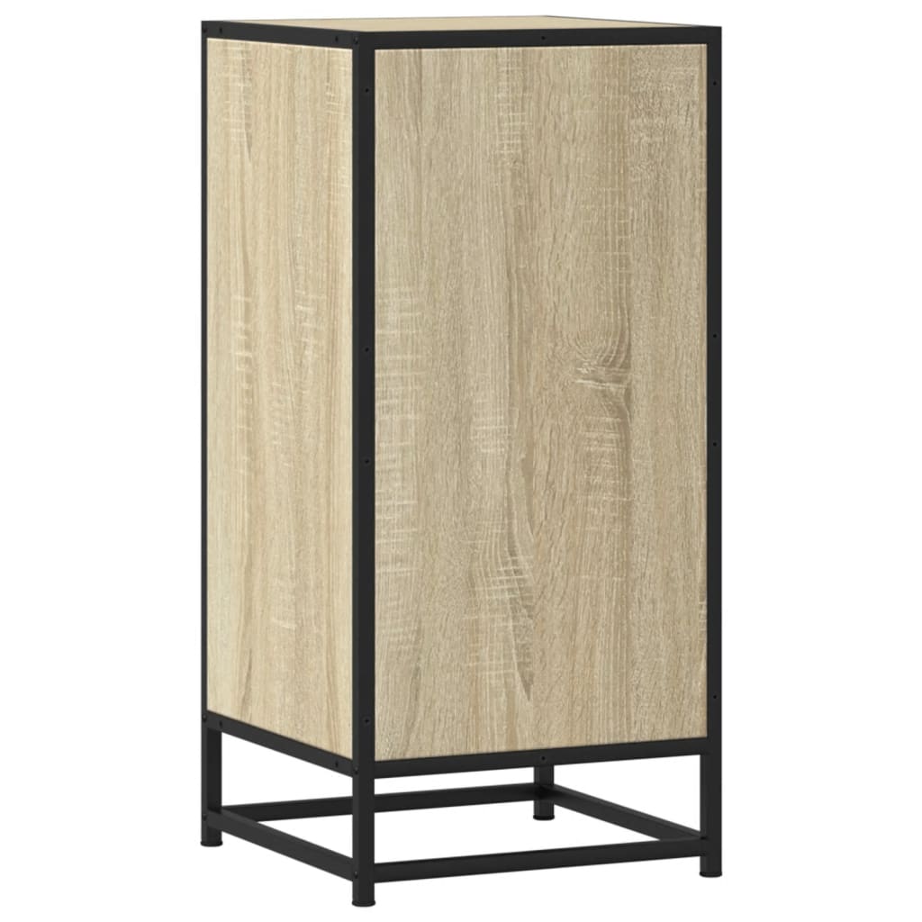 Sideboard, Sonoma Oak, 35.5x35x76cm, wood/metal