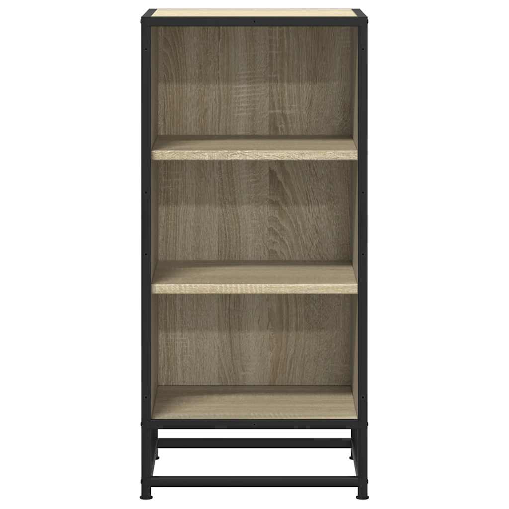 Sideboard, Sonoma Oak, 35.5x35x76cm, wood/metal