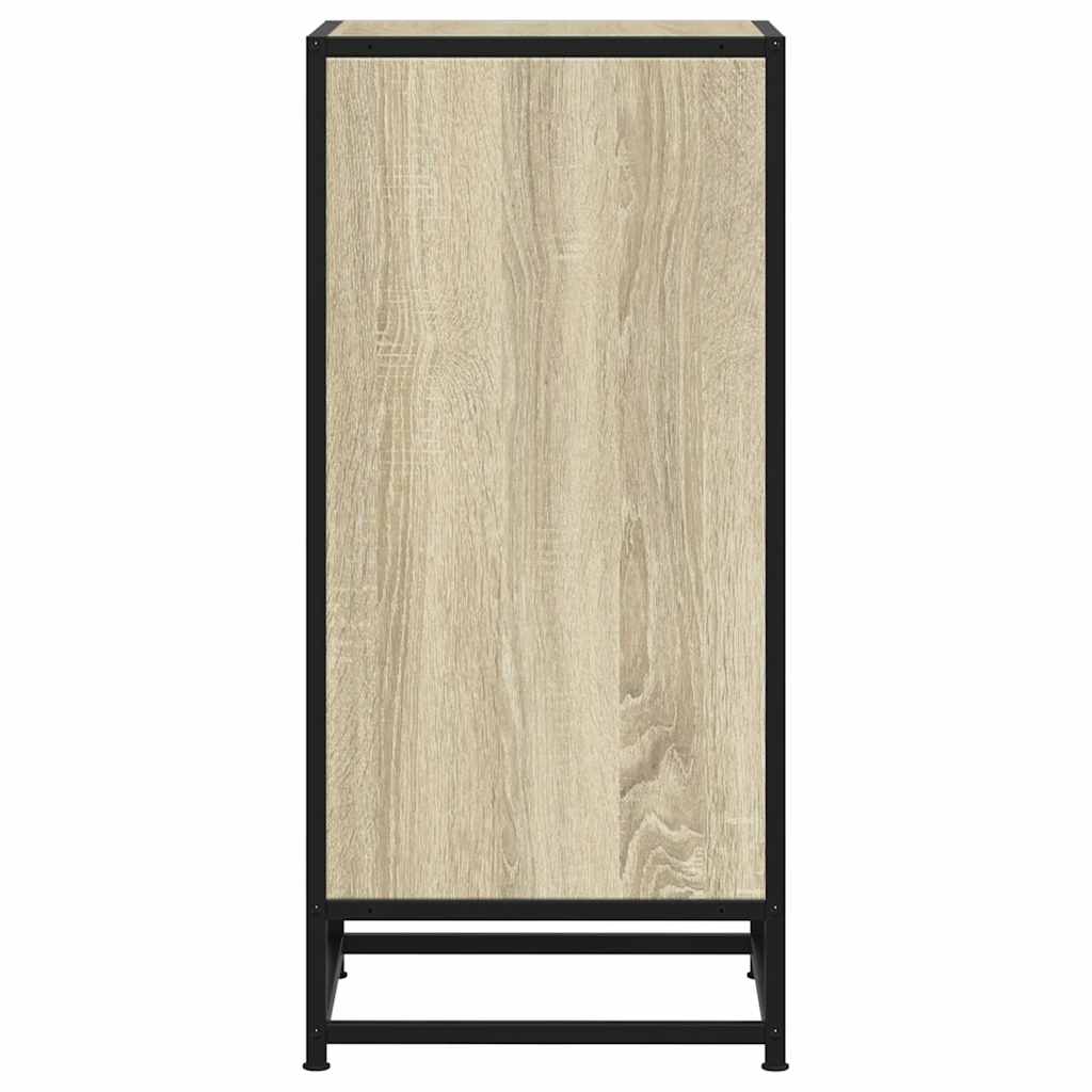 Sideboard, Sonoma Oak, 35.5x35x76cm, wood/metal