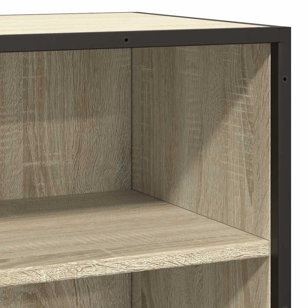 Sideboard, Sonoma Oak, 35.5x35x76cm, wood/metal