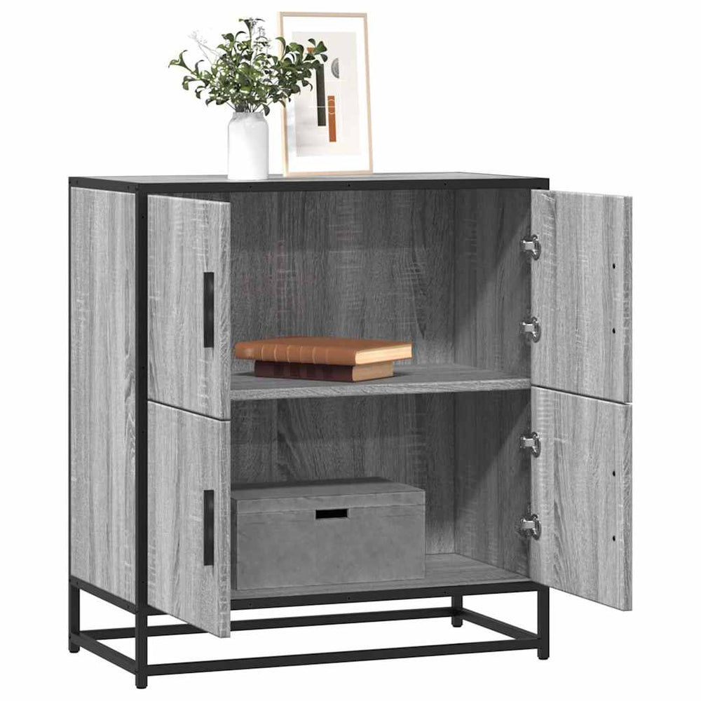 indauja Pilka Sonoma 68x35x76 cm Inžinierinė mediena