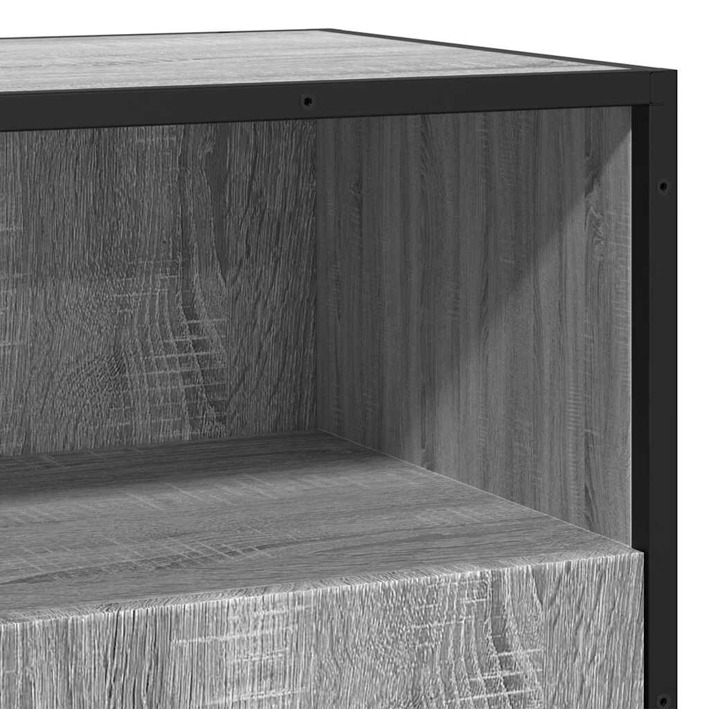 indauja Pilka Sonoma 68x35x76 cm Inžinierinė mediena