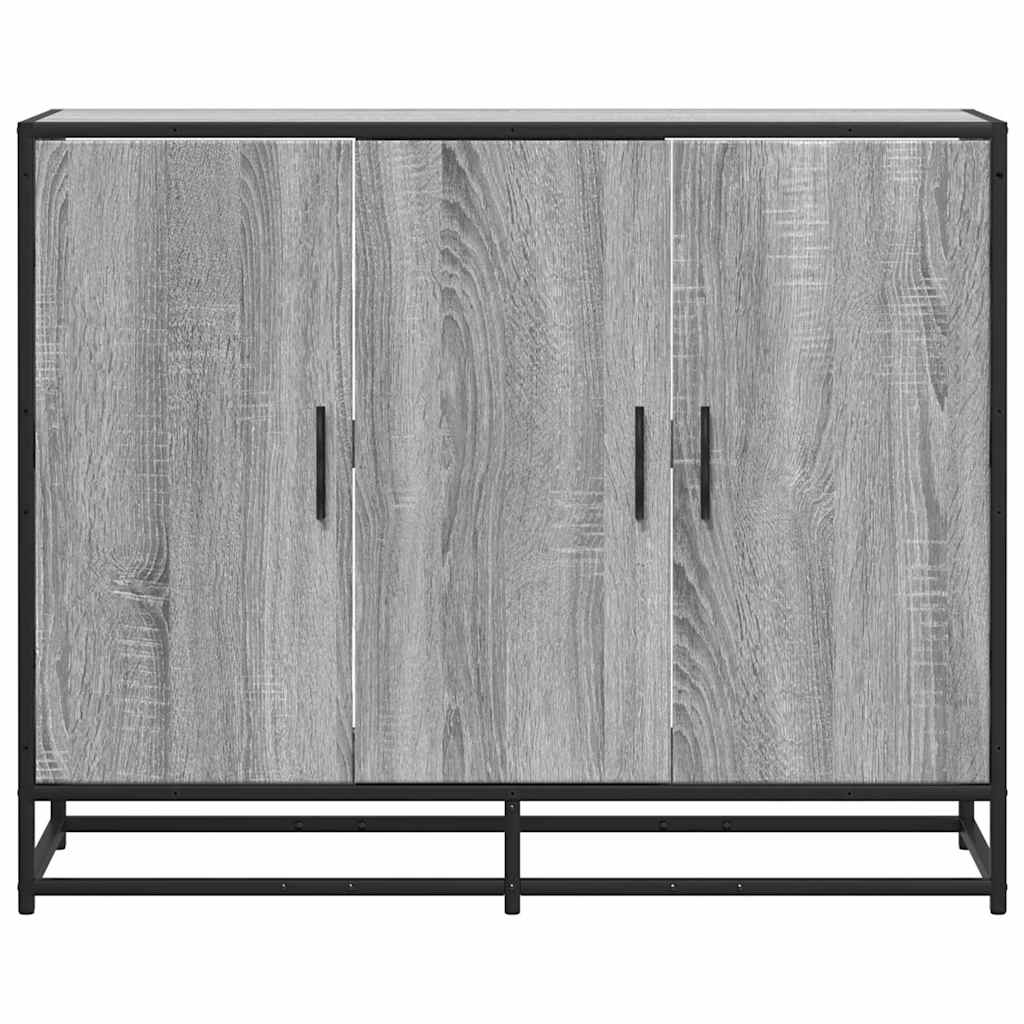 indauja Pilka Sonoma 94x35x76 cm Inžinierinė mediena