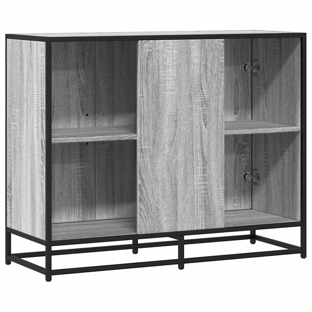 indauja Pilka Sonoma 94x35x76 cm Inžinierinė mediena