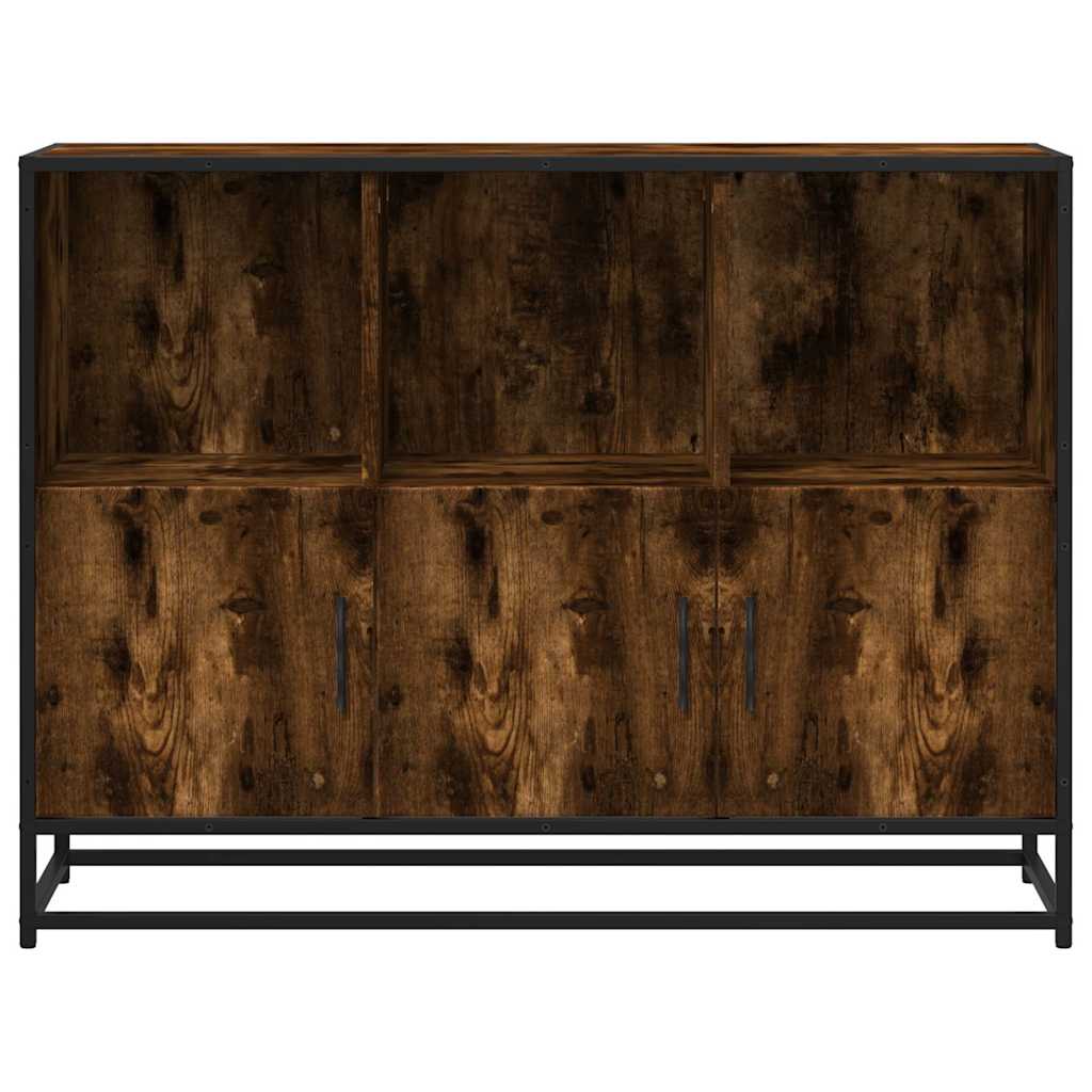 indauja rūkytas ąžuolas 100x35x76 cm inžinerinė mediena